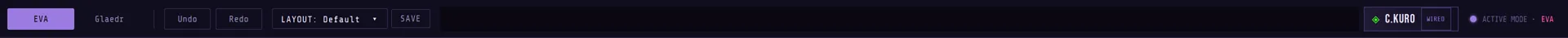 The console header, carrying the ◈ Vigil mark